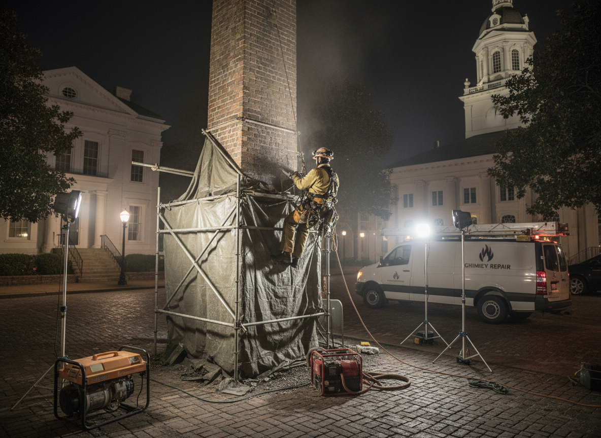 24/7 chimney repair in Montgomery