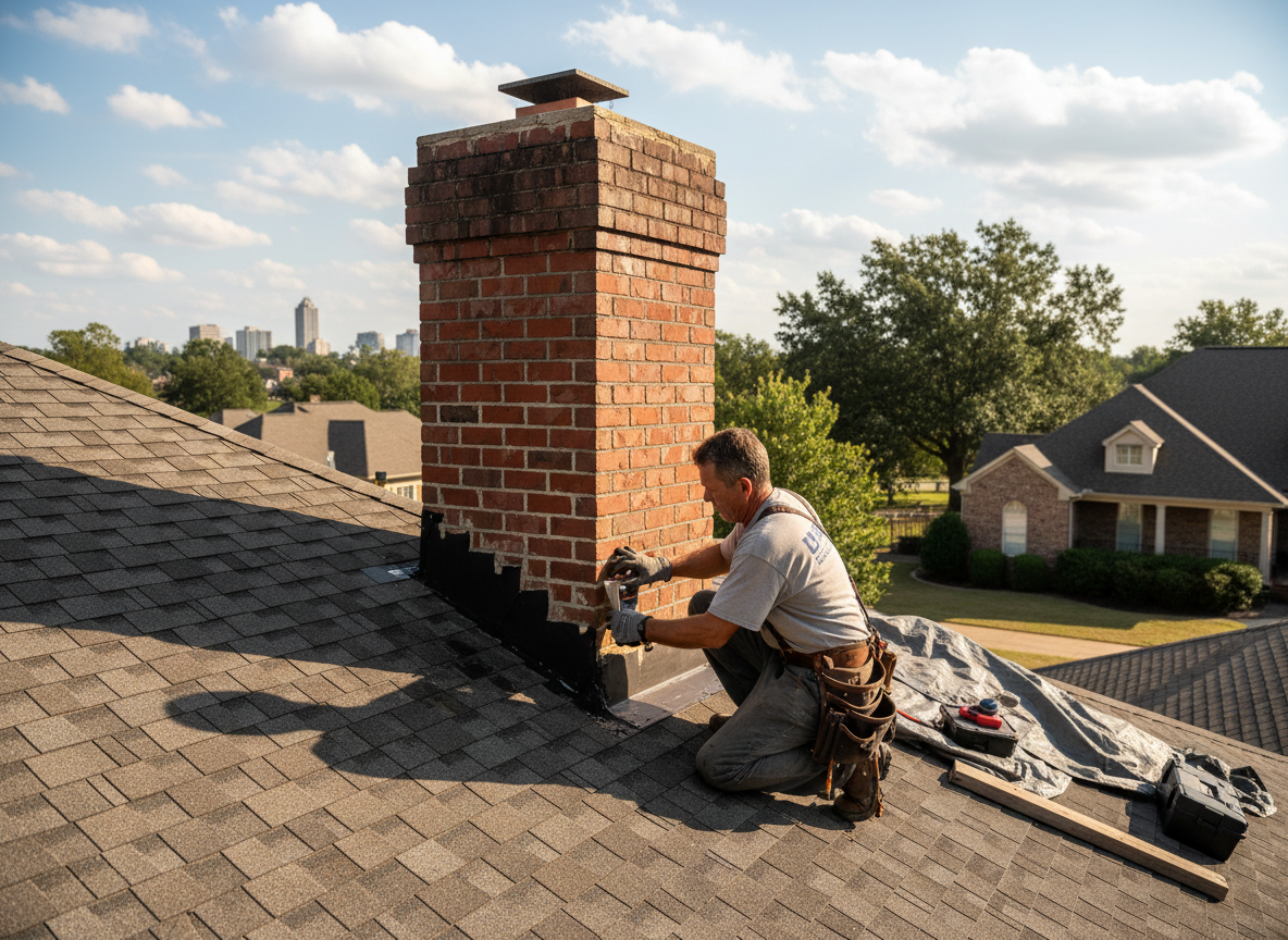 chimney leak repair in Montgomery