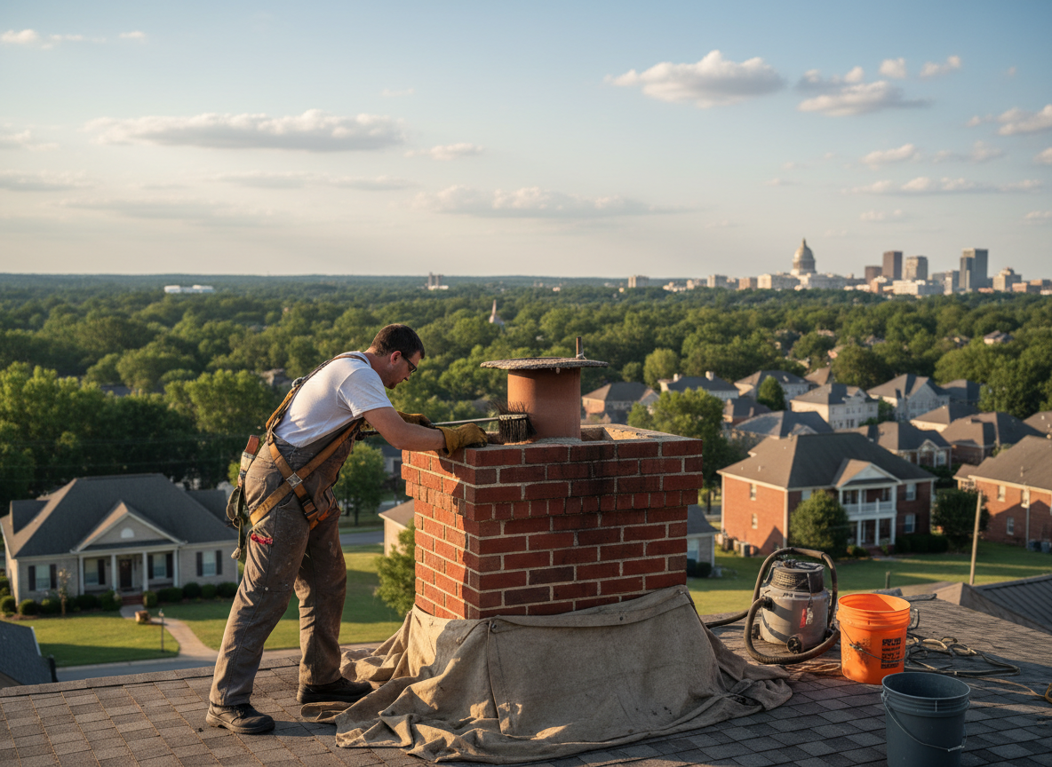 chimney maintenance in Montgomery