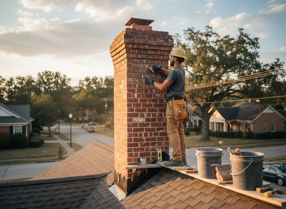 chimney repair near me in Montgomery
