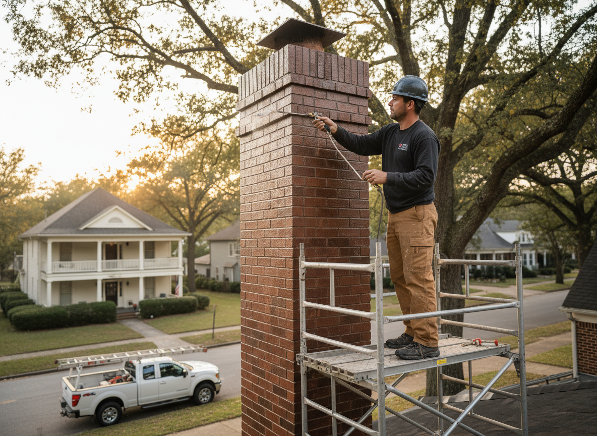 chimney waterproofing in Montgomery