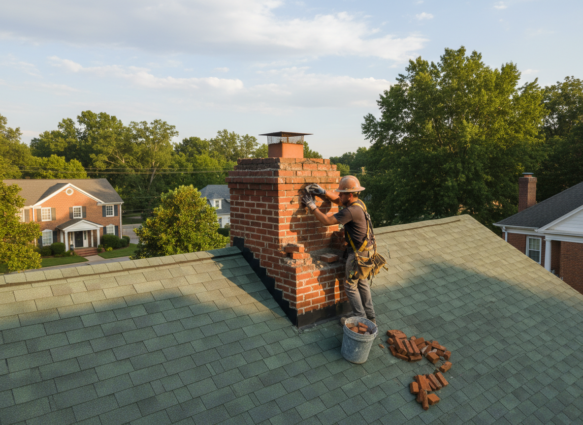 roof chimney repair in Montgomery